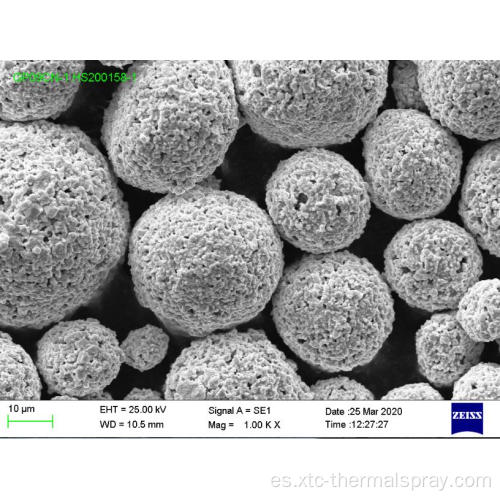 Polvo de pulverización térmica de carburo de tungsteno WC-9Co-5Cr-1Ni 15-53um